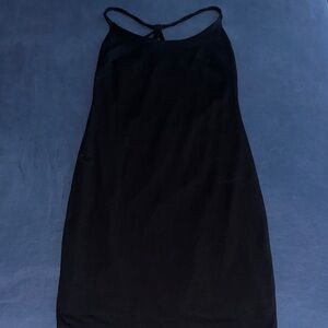 Solemio Classic Black Sleeveless Dress